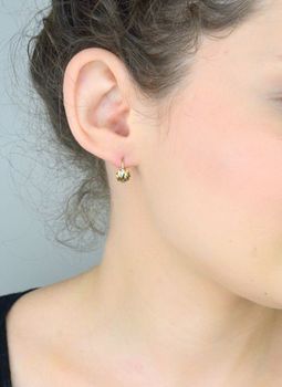 Kolczyki złote damskie– żółte i białe złoto 333 KL 6876 ✨💛Urocze i delikatne złote kolczyki dla wyjątkowej kobiety, wykonane z połączenia żółtego i białego złota próby 33 (1).JPG